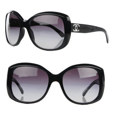 chanel sunglasses for women black.